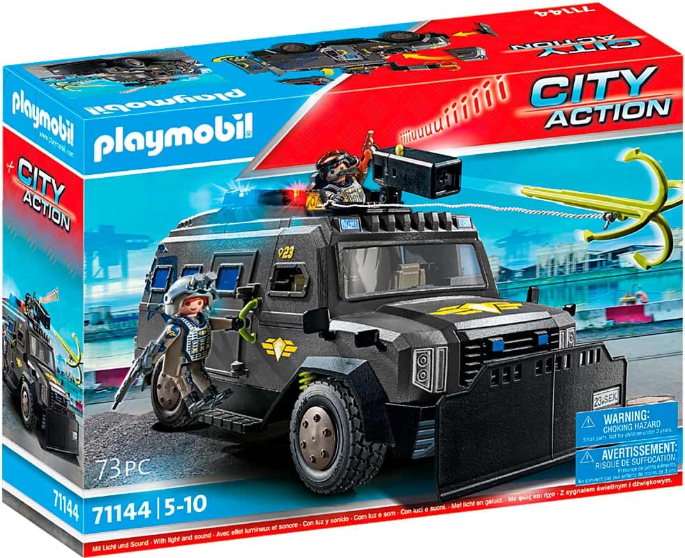PLAYMOBIL   - Tactical Unit - All-Terrain Vehicle (71144)_0