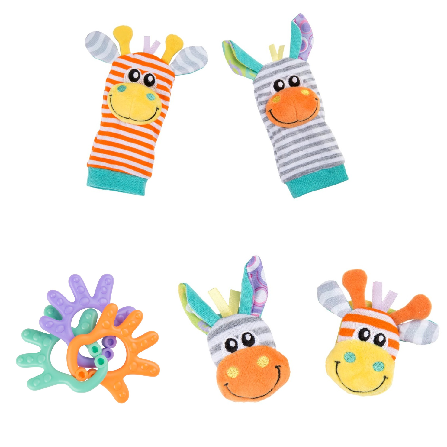 Playgro - Wrist Rattle and Foot Fingers  (10188406)_0