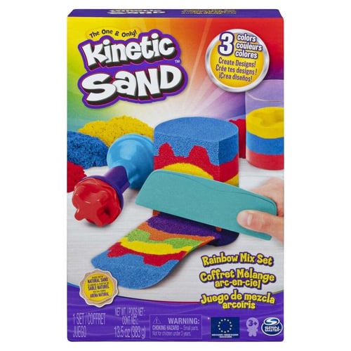 Kinetic Sand - Rainbow Mix Sæt_0