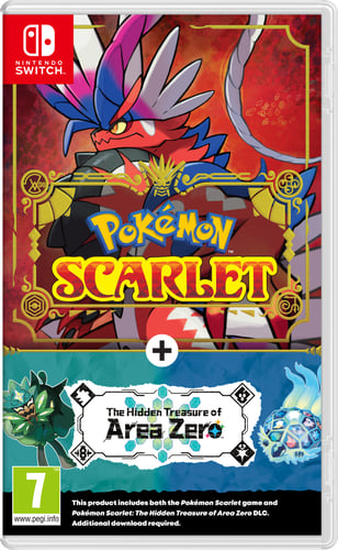 Pokemon Scarlet + The Hidden Treasure of Area Zero 7+_0