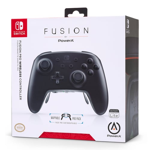 PowerA Fusion Pro Wireless Controller (Nintendo Switch) - White/Black_0