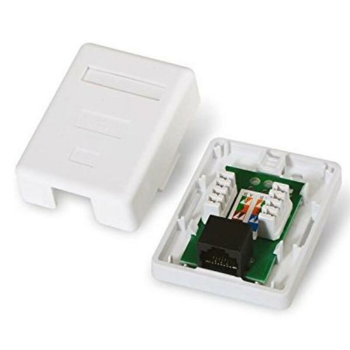 Network Connection Box NANOCABLE 10.21.1501 UTP RJ45 6 White_5