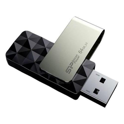 USB-stik Silicon Power Blaze B30 64 GB Sort_4
