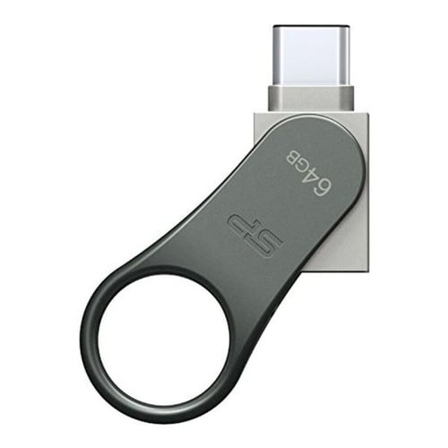 USB-stik Silicon Power C80 64 GB Sort titanium_6