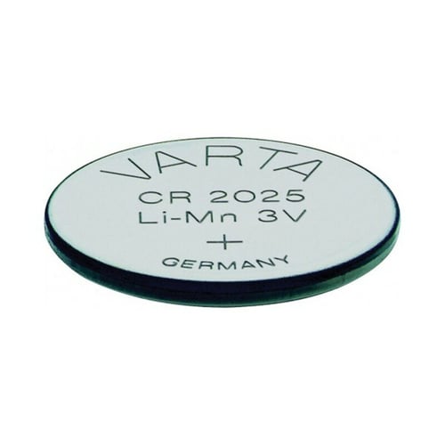 Litium knap-cellebatteri Varta CR-2025 3 V Sølv_2