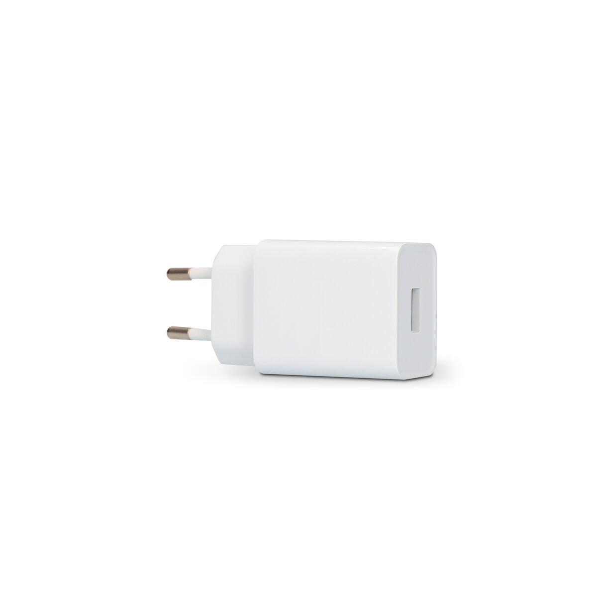 Wall Charger + MFI Certified Lightning Cable KSIX 2.4A USB iPhone White_6