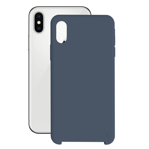 Mobilcover Iphone Xs Max KSIX Soft Silicone, Sort_5