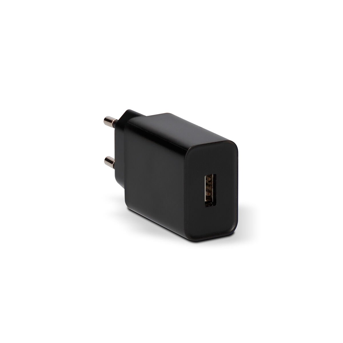 Wall Charger + USB A to USB C Cable KSIX USB Black_19