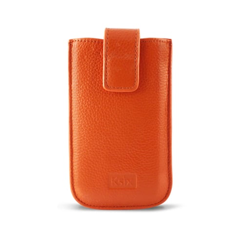 Mobilcover KSIX Læder, Orange_3