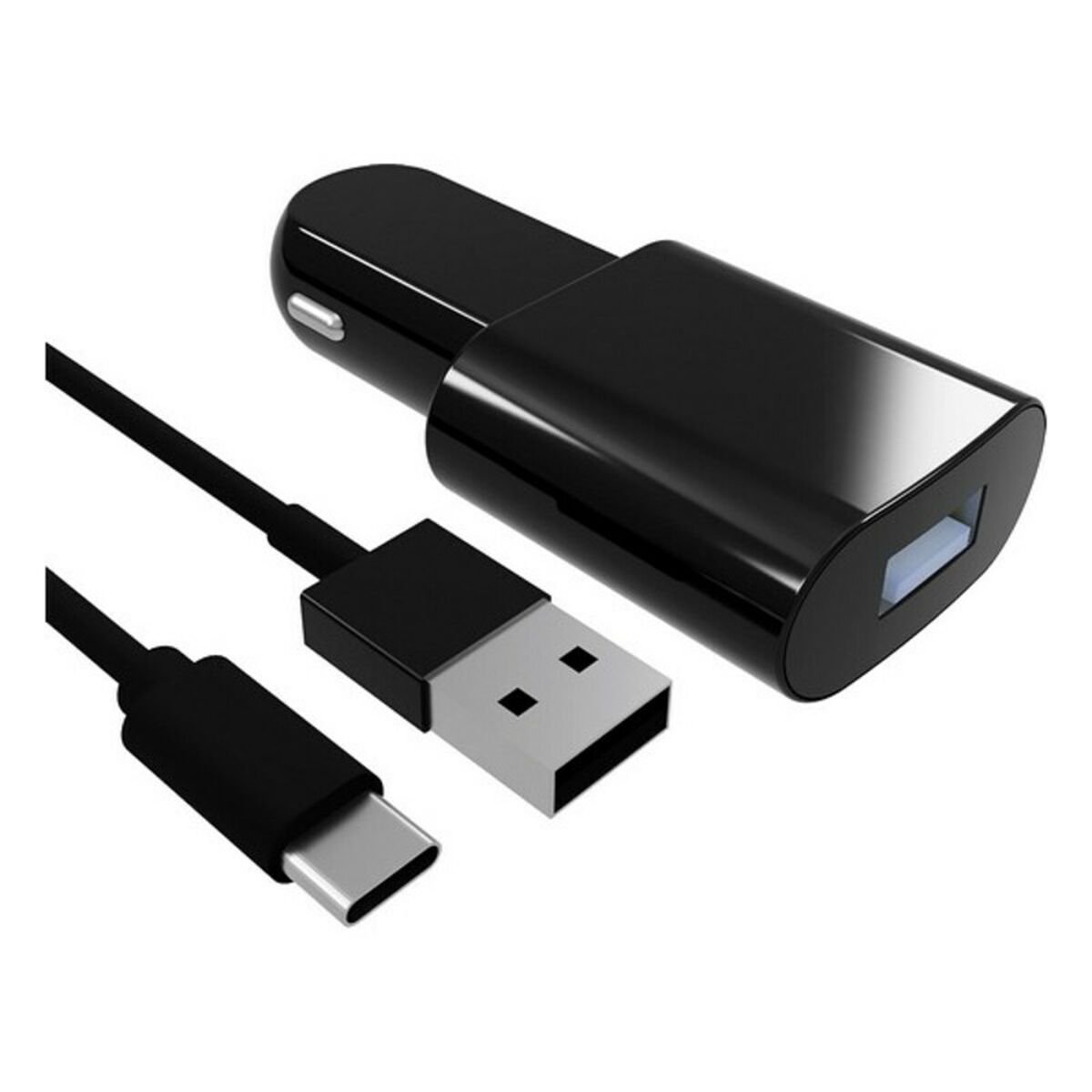 Car Charger Contact USB-C (1 m) Black_1