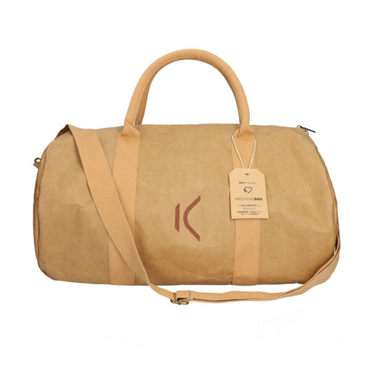 Sports Bag KSIX WeekendBag Eco-friendly kraft paper Brown_13