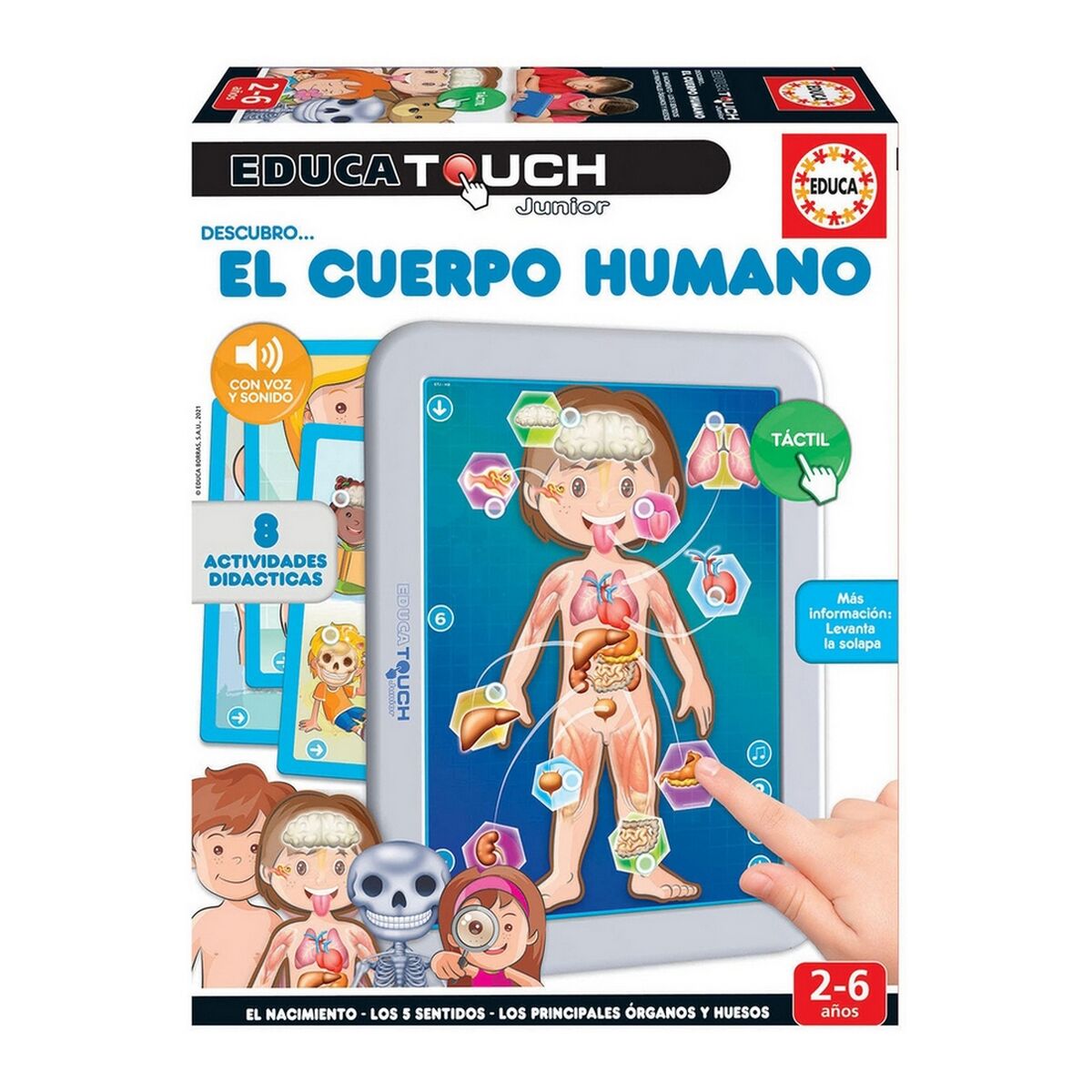 "Interactive Tablet for Children Educa Educa Touch Junior: El Cuerpo Humano"_1