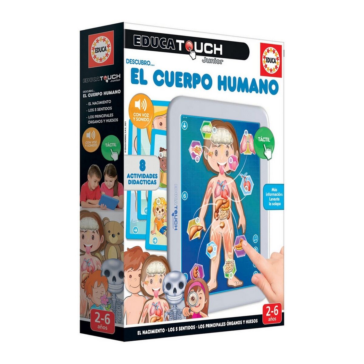 "Interactive Tablet for Children Educa Educa Touch Junior: El Cuerpo Humano"_4