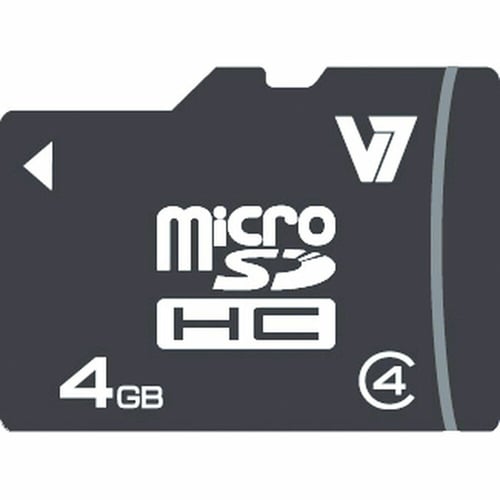 Micro-SD kort V7 VAMSDH4GCL4R-2E 4GB_1