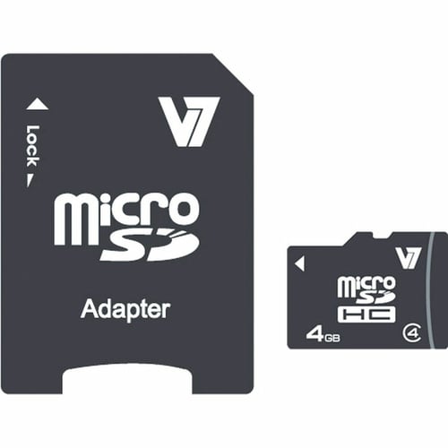 Mikro SD-kort V7 VAMSDH4GCL4R-2E 4GB_4