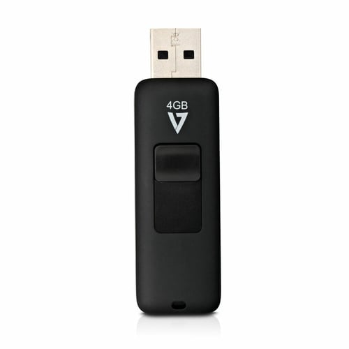 Mikro-SD-hukommelseskort med adapter V7 VF24GAR-3E Sort 4 GB_1