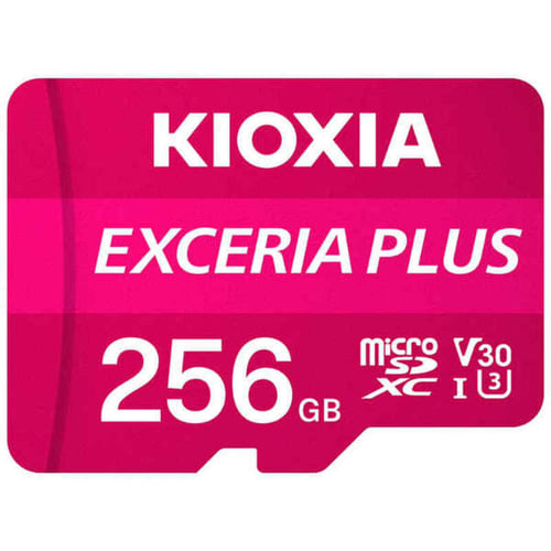 Mikro-SD-hukommelseskort med adapter Kioxia Exceria Plus UHS-I U3 Klasse 10 Pink_4