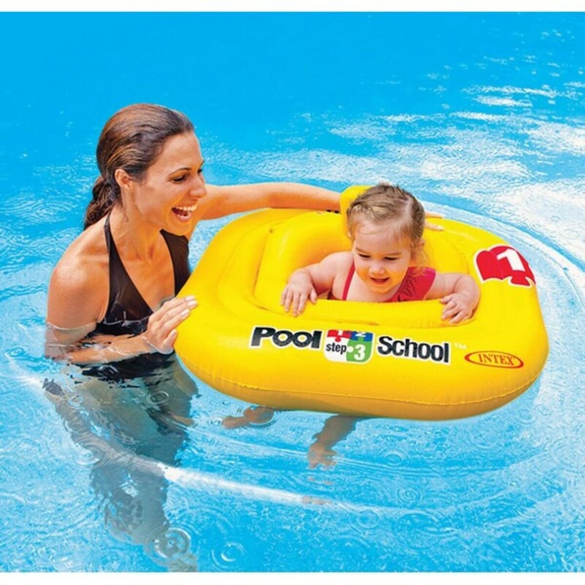 Baby float Intex 12+ months (79 X 79 cm)_1