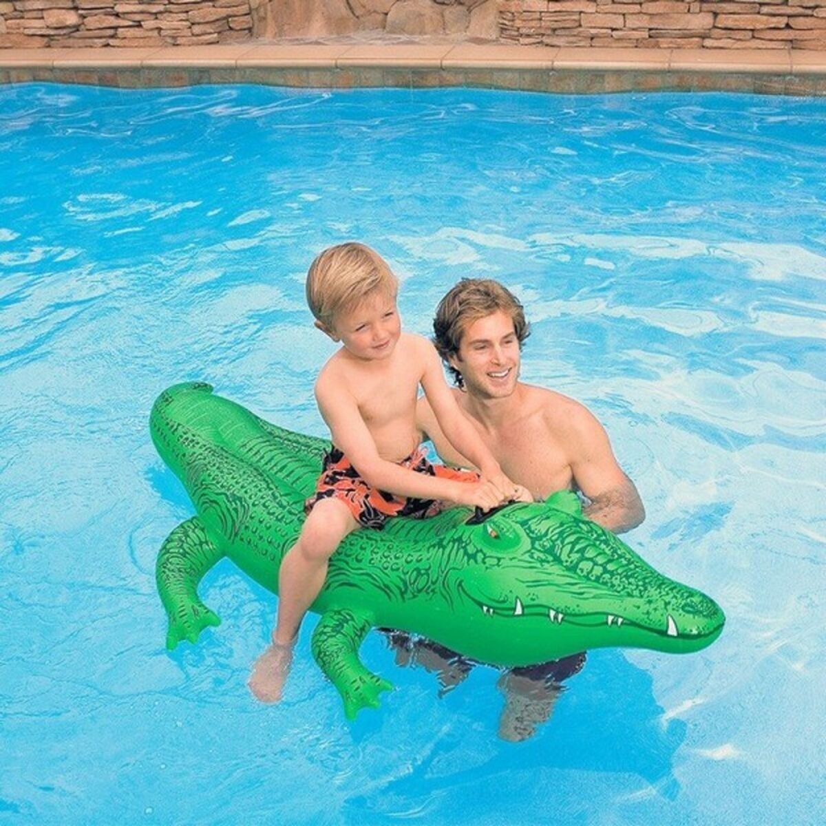 Inflatable pool figure Intex Crocodile (168 X 86 cm)_0