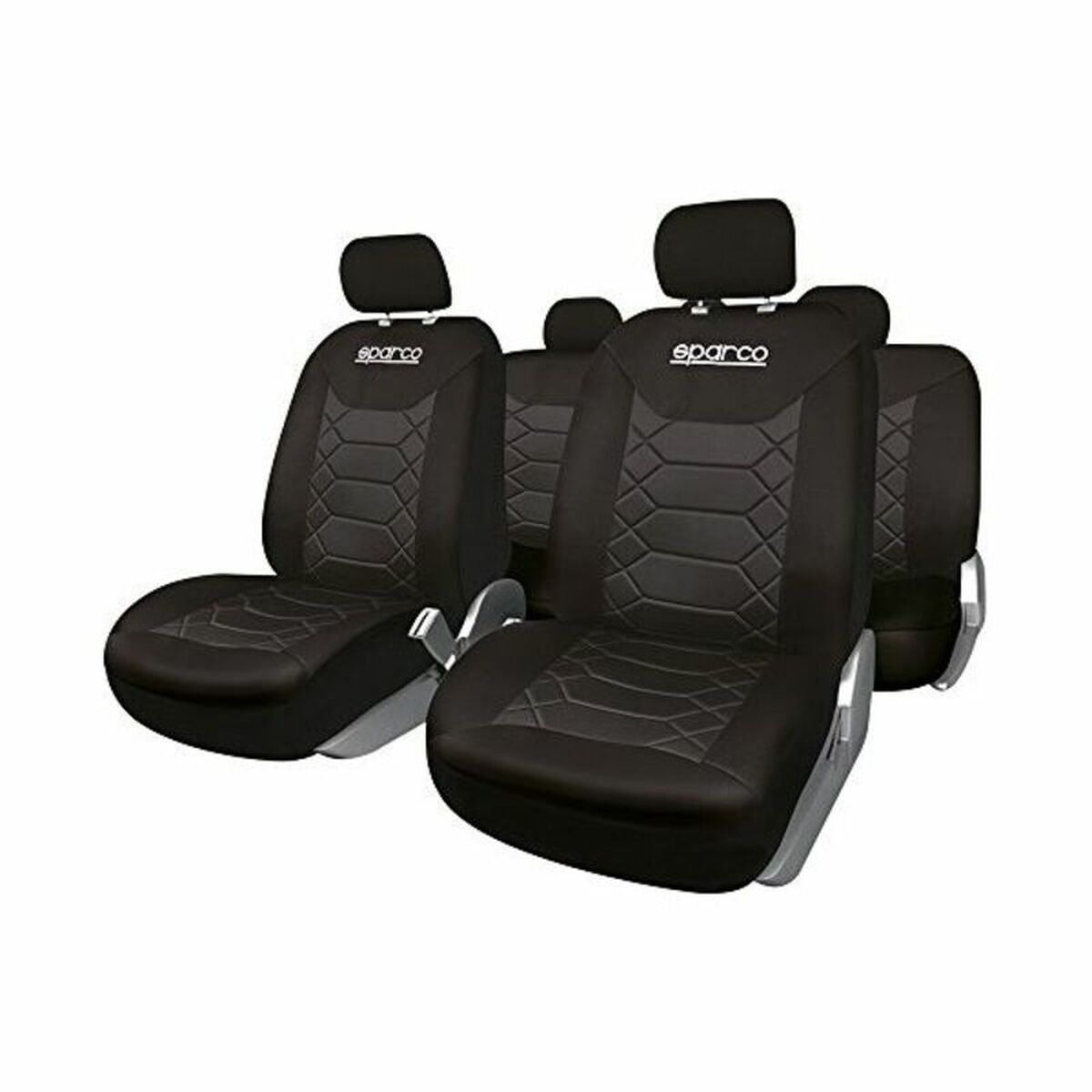 Car Seat Covers Sparco BK Universal (11 pcs)_2