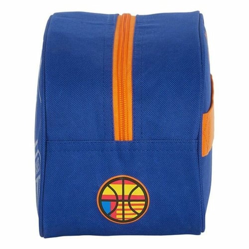 Skoletoilettaske Valencia Basket Blå Orange_4
