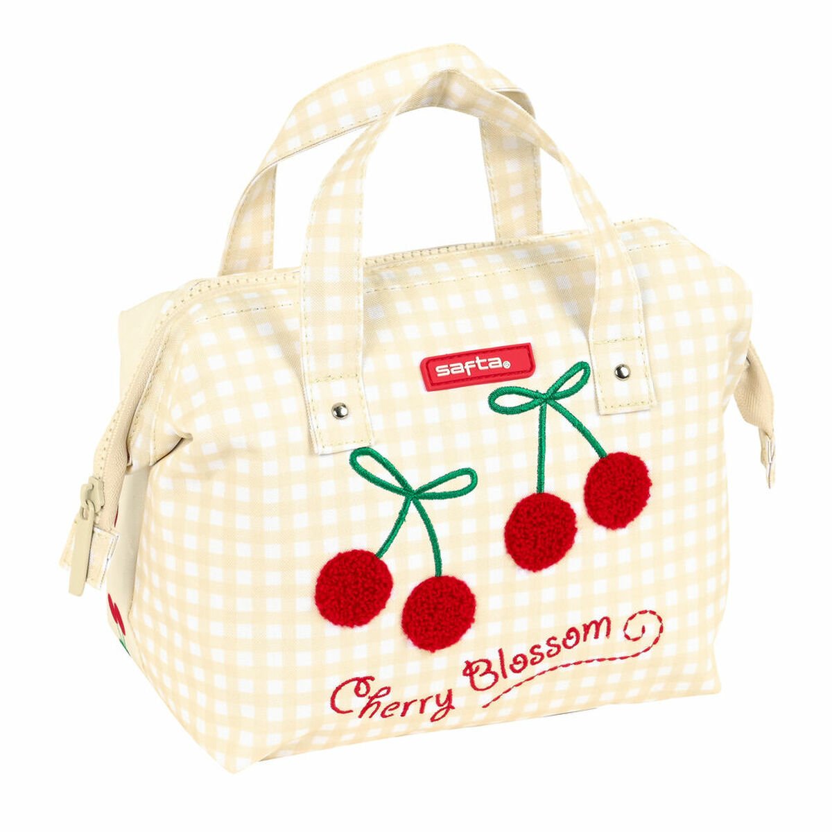 "School Toilet Bag Safta Cherry Beige (26.5 x 17.5 x 12.5 cm)"_1