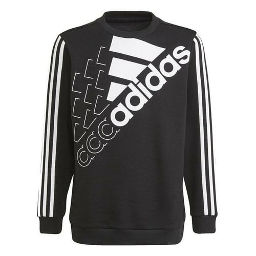 Sweatshirt til Børn Adidas Essentials Logo K Sort_1