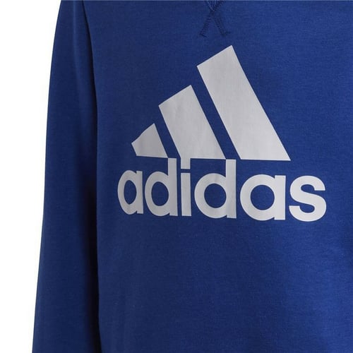 Sweatshirt til Børn Adidas Essentials Big Logo Blå_3