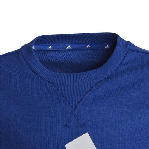 Sweatshirt til Børn Adidas Essentials Big Logo Blå_6