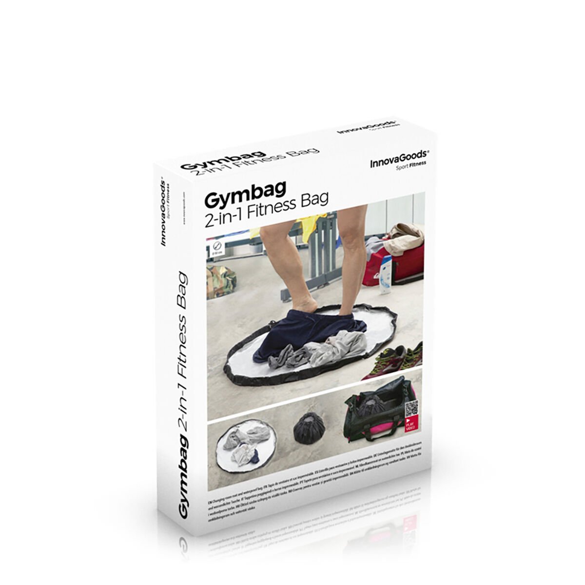 2 in 1 Changing Room Mat and Waterproof Bag Gymbag InnovaGoods_5