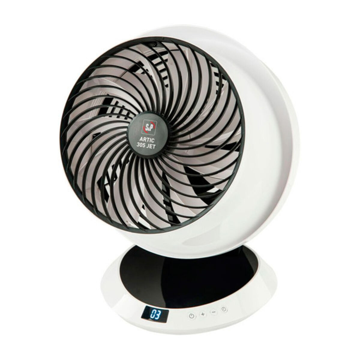 Table Fan S&P 305JET 30W White_2