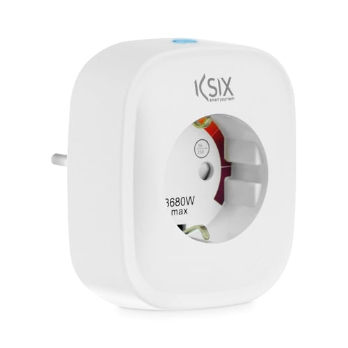 Smart-stik KSIX Smart Energy Slim WIFI 250V Hvid_1