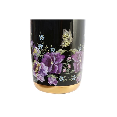 Vase DKD Home Decor Porcelæn Sort Shabby Chic (18 x 18 x 42 cm)_1