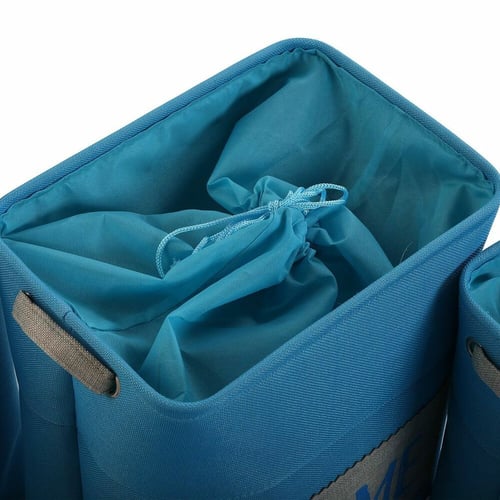 Korg - set Home Blå Textil (30 x 40 x 45 cm) (6 Delar)_3