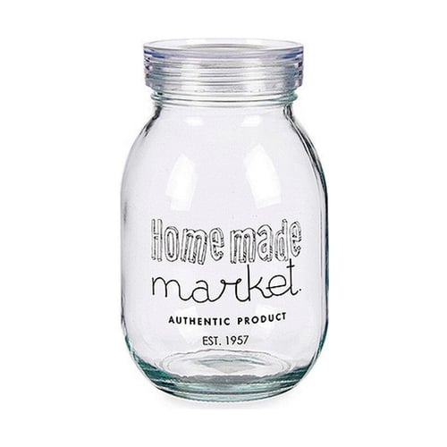 Blik Market Gennemsigtig Glas 1800 ml (13 x 20,8 x 13 cm)_1