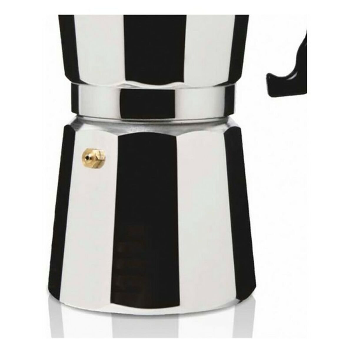 Italian Coffee Pot Haeger Moka Aluminium_3
