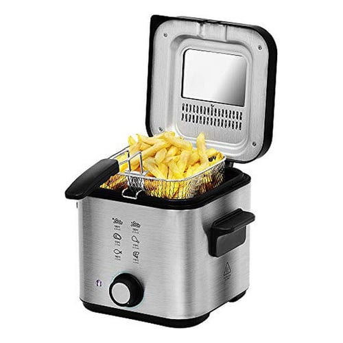 Frituregryde Cecotec CleanFry Infinity 1500 1,5 L 900W Sort Rustfrit stål_1