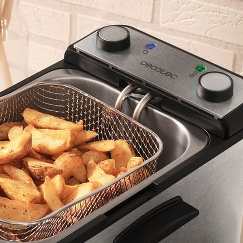 Frituregryde Cecotec CleanFry Infinity 3000 3 L 2400W Rustfrit stål_2