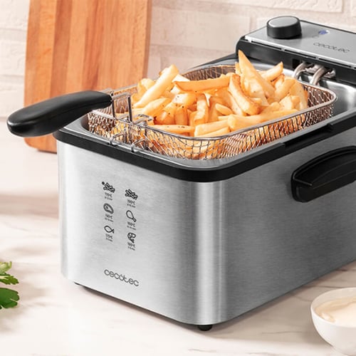 Frituregryde Cecotec CleanFry Infinity 3000 3 L 2400W Rustfrit stål_4
