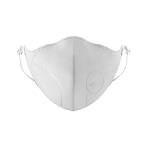 Genanvendelig stof hygiejnemaske AirPop (4 uds), Hvid_3