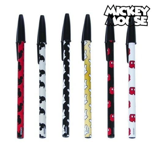 Sæt med Kuglepenne Mickey Mouse (6 pcs) - picture
