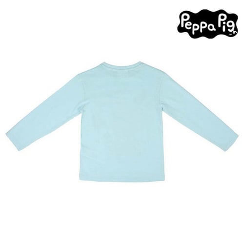 Langærmet T-shirt til Børn Peppa Pig Blå, str. 2 år_7