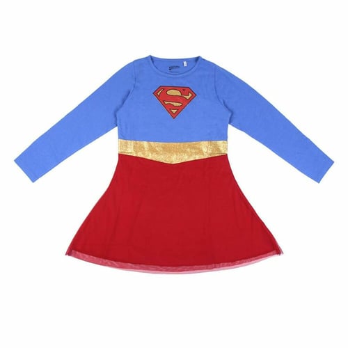 Kjole Superman Blå Rød_0