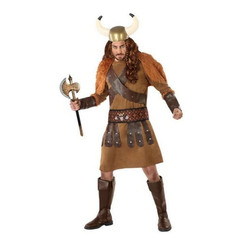 Maskeraddräkt vuxna 113985 Viking Brun (3 Pcs), str. XS/S - picture