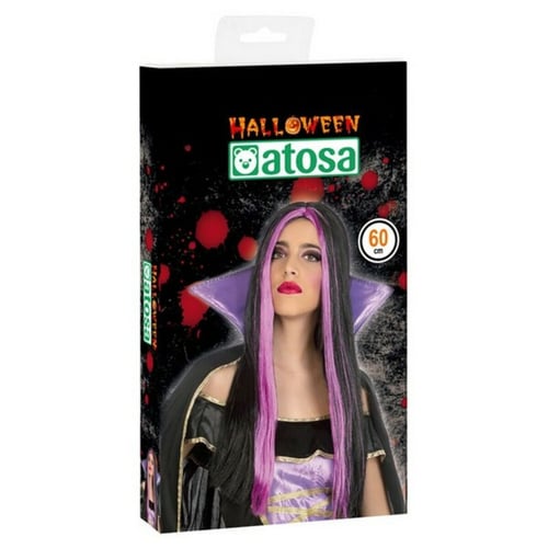 Peruk till Halloween  Fuchsia 117786_1