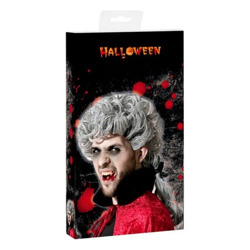 Paryk til Halloween Grå_7