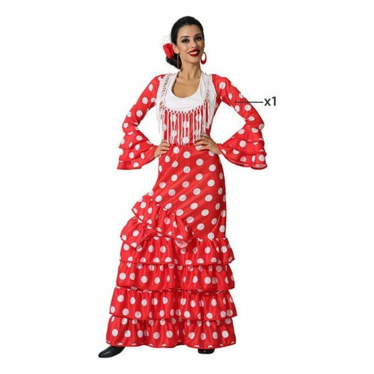 Costume for Adults Red Sevillian_13