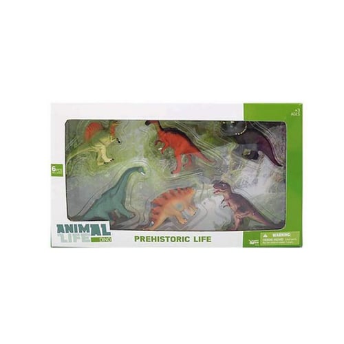 Set med dinosaurier Prehistoric Life (6 pcs)_2