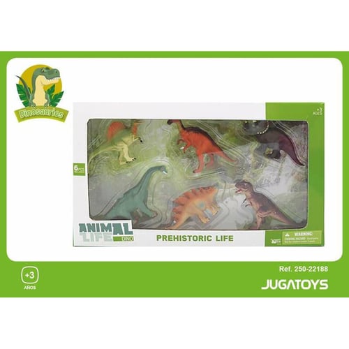 Set med dinosaurier Prehistoric Life (6 pcs)_4