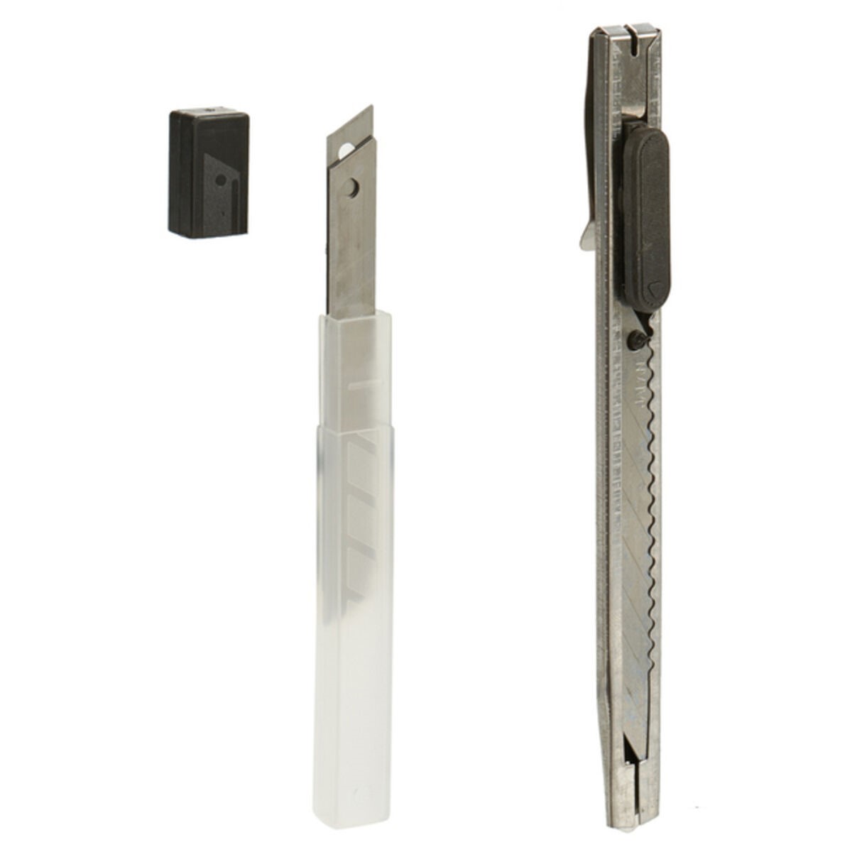 Cutter Black Metal (1,5 x 18,5 x 10 cm) (4 Pieces)_1